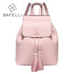 BAFELLI new arrival Genuine Leather drawstring backpack tassel mochilas mujer travel bag teenagers girls school backpack women