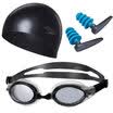 Comments Speedo Swimming Suit HD Anti-fog Large Frame Goggles High-elasticity Silicone Swimming Cap Comfortable Waterproof Earplugs Specialty All-around Swimming Package