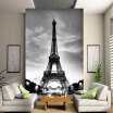 Custom 3D Wall Mural Photo Wallpaper Eiffel Tower Paris City Nostalgia Gray Wall Contact Paper For Living Room TV Sofa Backdrop