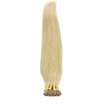 1gs 100g Human Remy Hair Ash Brown Platinum Blonde Straight Custom Capsule Keratin Stick I-tip Human Hair Extensions