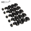 HCDIVA Malaysian Unprocessed Virgin Human Hair Body Wave 5 Bundles Deal Lot Natural Black No Shedding No Tangle Good Hair