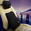 Car home ICAROOM car headrest lumbar suit memory cotton car waist back cushion lumbar pillow car headrest neck pillow pillow ZTZY-003B black