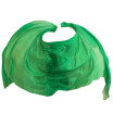 Silk Belly Dance Veil Shawl Scarf Pure Green Color Belly Dance Practice Performance Silk Veils 250270114 cm