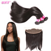 13X4 Peruvian Lace Frontal Closure Ear To Ear Lace Frontal Straight With Baby Hair Free Part 8A Unprocessed Virgin Human Hair