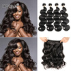 4 Bundles Bundles Indian Virgin Hair Body Wave India Hair Online Wet And Wavy Human Hair Indian Body Wave Hair 1b Colour