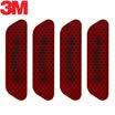 3M reflective stickers door safety warning car stickers 2593cm 4 pieces
