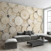 Large Custom Mural Wallpaper Modern Design 3D Wood Texture Living Room TV Background Wall Decorative Art Wallpaper Wall Covering