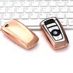 Di Galen BMW BMW Key Case 3 Series 320li 5 Series X3X4 6 Series Z4 Car Key Cover Dedicated Key Case Buckle Light Silver