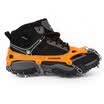 Red camping outdoor mountaineering crampons non-slip shoe covers snow climbing gear 8 teeth simple ice catch