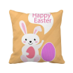 Happy Easter Religion Festival Egg Bunny Square Throw Pillow Insert Cushion Cover Home Sofa Decor Gift
