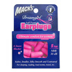 Macks Anti-noise Soundproof Earplugs for Learning&Studying 5 pairs pink for women