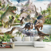 Custom 3D Mural Wallpaper Cartoon Dinosaur World Bedroom Living Room Sofa TV Background Wall Murals Photo Wallpaper For Walls 3D