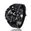 skmei mens sports outdoor running luminous electronic watch black