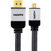 Foca Kebo Micro hdmi to hdmi mobile phone micro HDMI output connection TV HD cable data line aluminum alloy upgrade