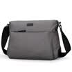 Mu Yi man bag shoulder bag men sports&leisure Messenger bag large capacity cross canvas bag ME_1162 black