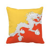 Bhutan National Flag Asia Country Square Throw Pillow Insert Cushion Cover Home Sofa Decor Gift