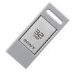 SONY 32GB U disk USB31 Type-C computer phone dual interface OTG silver reading speed 130MB s mobile phone U disk metal body multi-purpose car U disk