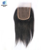 kisshair 8a grade silky straight Swiss lace closure unprocessed remy Brazilian human hair 44 lace closure