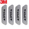 3M reflective stickers door safety warning car stickers 2593cm 4 pieces