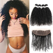 Peruvian Virgin Hair Curly Frontal With Closure Unprocessed Human Hair Lace Frontal Closure