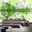 Custom 3D Mural Wallpaper Modern 3D Stereoscopic Bamboo Stones Wall Decorations Living Room Bedroom Wallpaper Papel De Parede