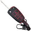Huashi modern key bag hand-stitched folding three-key red name rui IX35IX25 Yuet key set keychain