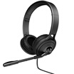 HP Pavilion USB 500 Headphones with Mai Wired Office Gaming Headset Black