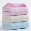 Chinese knot towel home textile bamboo cellulose color simple soft absorbent small towel 3 strips 60g strip 3050cm
