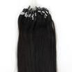 1gs 100g Black Micro Ring Loop Remy Human Hair Extensions