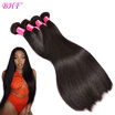 BHF Hair Malaysian Virgin Hair Straight Hair 4 Bundles 7A Grade 100 Unprocessed Human Hair Weave