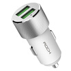 ROCK Car Charger QC 30 Quick Charge Dual USB For iphone X 7 8 iPad Universal For Xiaomi Samsung Huawei Fast Charging 5V 34A