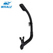 Whale Dry Snorkel with Comfortable Silicone Mouthpiece&Purge Valve for Snorkeling&Scuba Diving
