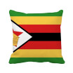 Zimbabwe National Flag Africa Country Square Throw Pillow Insert Cushion Cover Home Sofa Decor Gift