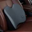 ICAROOM car waist memory foam car waist back cushion lumbar pillow office sofa pillow I-605MS-H gray