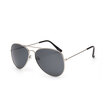 Classic Aviator Sunglasses UV400 Silver Frame with White Lenses