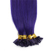 1gs 100g Human Remy Hair Purple Keratin Flat tip Hair Extensions