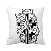 Religion Christianity Holy Cross Fire Square Throw Pillow Insert Cushion Cover Home Sofa Decor Gift