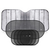 Off-road vehicle front sunscreen sun screen 70140 vehicle front windshield insulation folding aluminum sunscreen sun screen