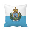 San Marino National Flag Europe Country Square Throw Pillow Insert Cushion Cover Home Sofa Decor Gift