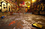 Custom Mural Wallpaper 3D Colorful Graffiti Retro Modern Style Mural Childrens Room Living Room KTV Bedroom Backdrop Wallpaper