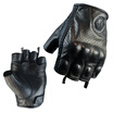 Saiyu SCOYCO motorcycle riding leather half finger fall summer gloves MC43 black L