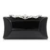 Milisente Marca Mujeres Pequeñas Bolsas de Hombro Brillante Rhinestone Monedero de Noche Mini Partido Embrague Messenger Crossbody Bolsa Roja