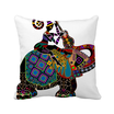 Elephant Trekking China Minority Dressing Totem Square Throw Pillow Insert Cushion Cover Home Sofa Decor Gift