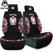 ZhuaiMao car seat four seasons universal seat cushion street fashion cartoon five-seat non-slip bundle Fox Corolla sagitar Langyi seat cover black scorpion