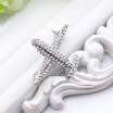 New Fashion Women Plane Brooch Pin Stewardess Logo Pilot Badge Austria Rhinestone Brooches Broches Sign Jewelry Of Flying Sky