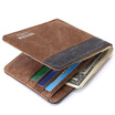 Men Wallets mini Vintage Denim Canvas Short Slim Wallet Men Multi Pockets Purse For Male High Quality wallet