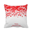 Hearts Flowers Happy Valentines Day Square Throw Pillow Insert Cushion Cover Home Sofa Decor Gift