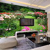 Custom 3D Mural Wallpaper Green Natural Landscape Murals Living Room Bedroom TV Backdrop Wallpaper Home Decor Papel De Parede 3D