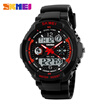 Men Fashion Sport Dual Display Sport Watch Waterproof Electronic LED Military