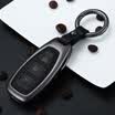Di Galen aluminum alloy Ford Maverick special key set new Fox key package smart key protection shell car key chain D section - platinum gray